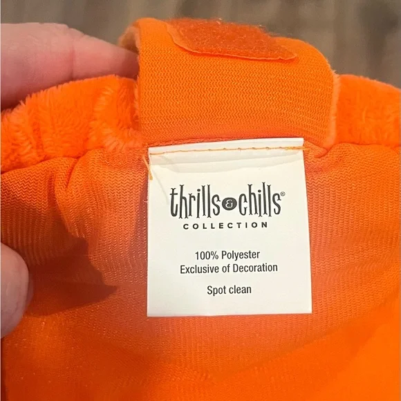 Thrills & Chills Guinea Pig Small Pet Pumpkin Holiday Halloween Costume - Picture 4 of 4